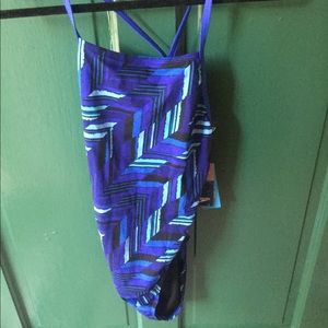 Blue Speedo Swim Suit